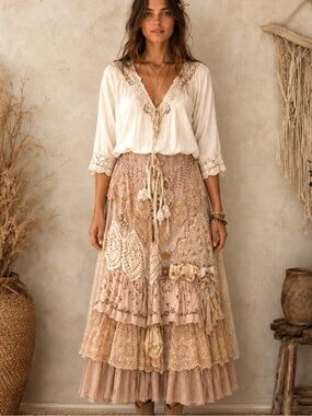 HANDMADE OOAK SKIRT